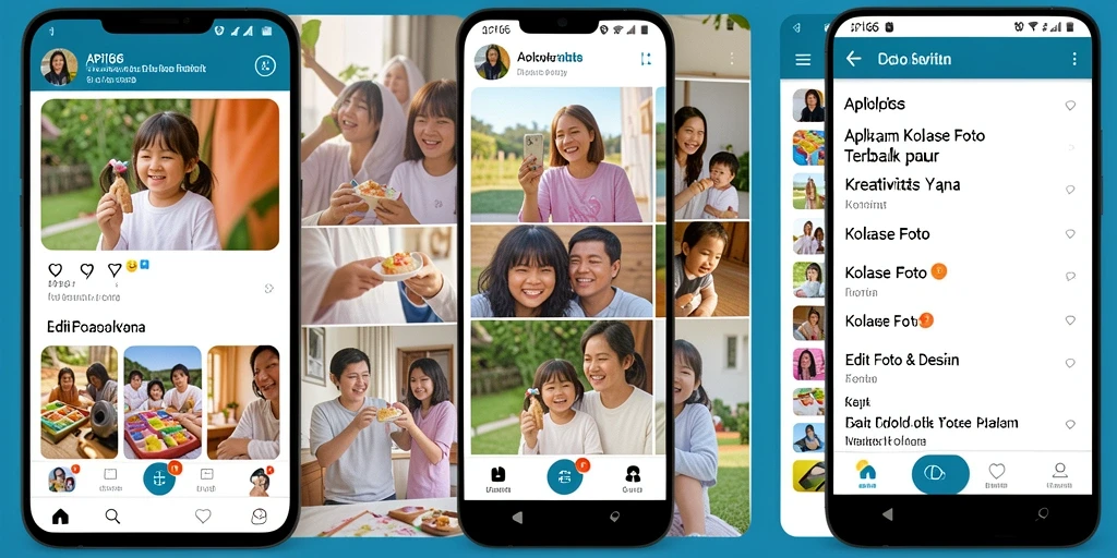 Tampilan antarmuka pengguna API66 yang menarik untuk kolase foto kreatif.