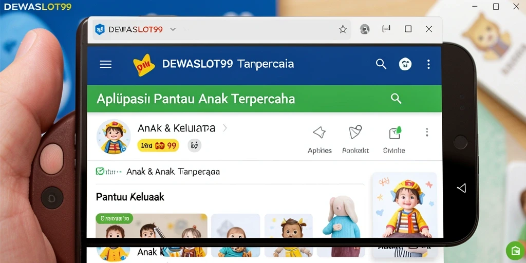 Antarmuka DEWASLOT99 yang ramah pengguna untuk pemantauan anak.