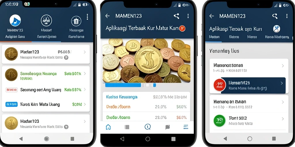 Screenshot MAMEN123 menampilkan antarmuka intuitif untuk konversi mata uang.