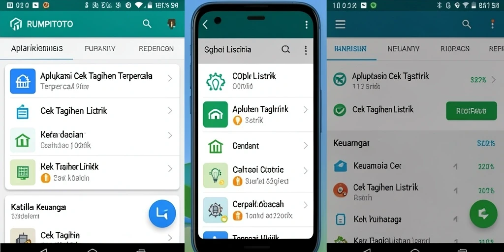 Tampilan antarmuka RUMPITOTO yang sederhana dan informatif.